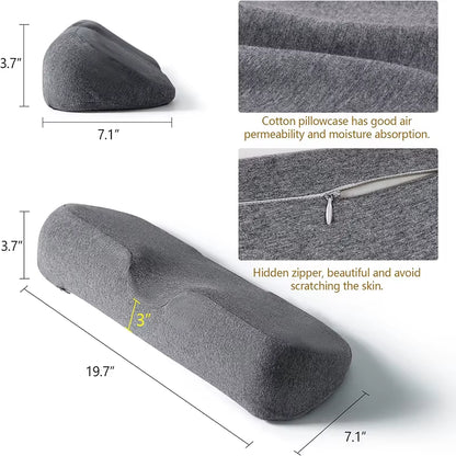 Cervical Pillow, Memory Foam Contour Pillow, Bed Pillows for Side Sleeper Ergonomic Orthopedic Sleeping Pillow, Neck Pillow